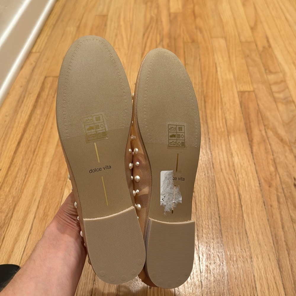 Dolce vita Cadel Pearl Ballet Flats size 8 - Picture 3 of 4